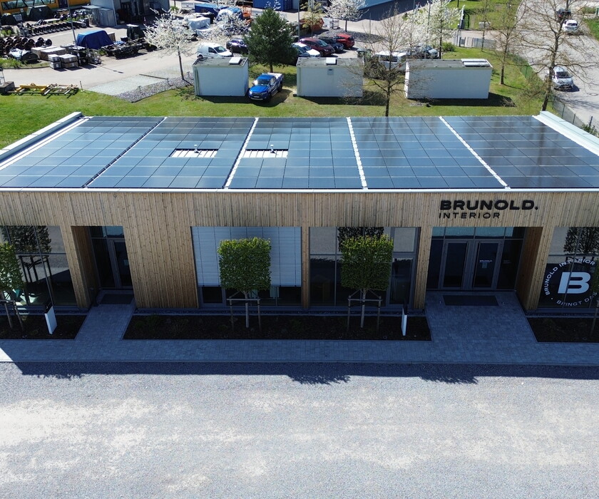 Mehr Sonnenenergie für Brunold Interior
